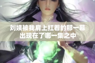 刘姨被我肩上扛着的那一幕出现在了哪一集之中