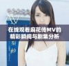 在线观看麻花传MV的精彩瞬间与剧集分析分享