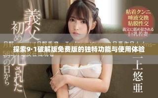 探索9·1破解版免费版的独特功能与使用体验