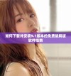 如何下载并安装9.1版本的免费破解版软件指南