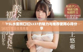 YSL水蜜桃口红5337的魅力与推荐使用心得分享