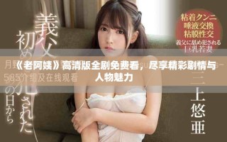 《老阿姨》高清版全剧免费看，尽享精彩剧情与人物魅力