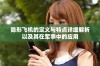 隐形飞机的定义与特点详细解析以及其在军事中的应用