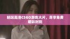 畅玩高清CSGO游戏大片，尽享免费精彩时刻