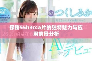 探秘55h3cca片的独特魅力与应用前景分析