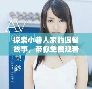 探索小巷人家的温馨故事，带你免费观看这部精彩电视剧