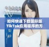 如何快速下载国际版TikTok应用程序的方法与步骤分享