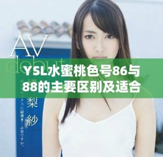 YSL水蜜桃色号86与88的主要区别及适合肤色分析