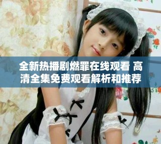 全新热播剧燃罪在线观看 高清全集免费观看解析和推荐