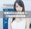 探索Bilibili的全新入口和功能体验指南