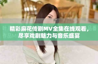 精彩麻花传剧MV全集在线观看，尽享戏剧魅力与音乐盛宴