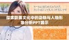 探索欧美文化中的动物与人物形象分析PPT展示