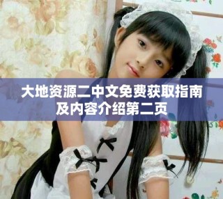 大地资源二中文免费获取指南及内容介绍第二页