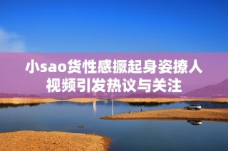 小sao货性感撅起身姿撩人视频引发热议与关注