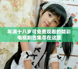 年满十八岁可免费观看的精彩电视剧合集尽在这里
