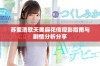 苏蜜清歌天美麻花传观影指南与剧情分析分享