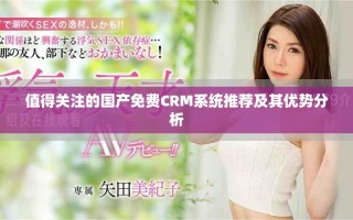 值得关注的国产免费CRM系统推荐及其优势分析