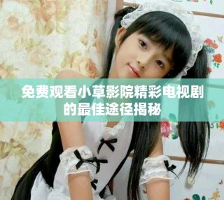 免费观看小草影院精彩电视剧的最佳途径揭秘