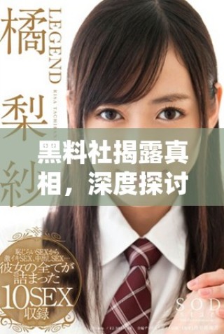 黑料社揭露真相，深度探讨社会隐藏的阴暗面