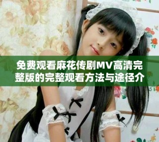 免费观看麻花传剧MV高清完整版的完整观看方法与途径介绍