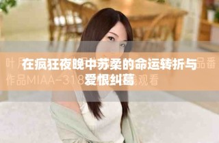 在疯狂夜晚中苏柔的命运转折与爱恨纠葛