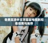 免费高清中文字幕版电视剧观看指南与推荐