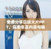 免费分享日韩大片PPT，探索丰富内容与精彩设计的完美结合