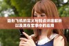 隐形飞机的定义与特点详细解析以及其在军事中的应用