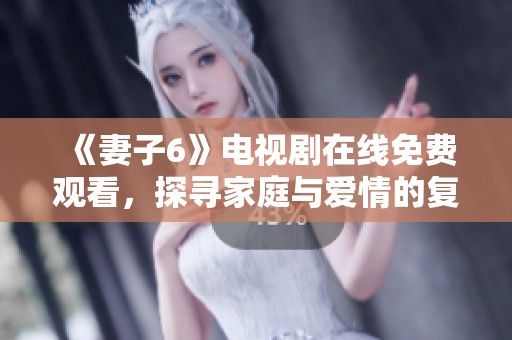 《妻子6》电视剧在线免费观看，探寻家庭与爱情的复杂关系与挑战