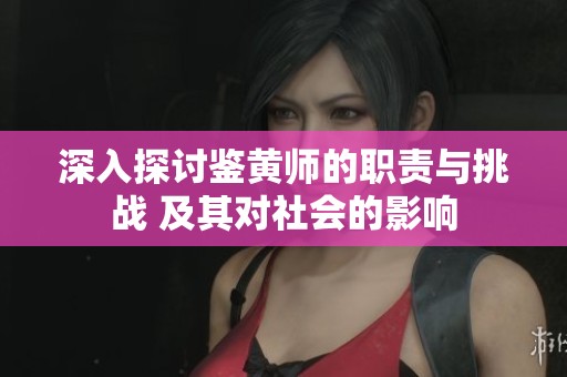 深入探讨鉴黄师的职责与挑战 及其对社会的影响