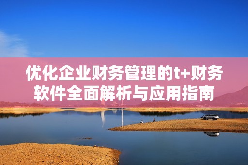 优化企业财务管理的t+财务软件全面解析与应用指南