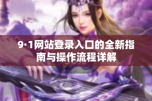 9·1网站登录入口的全新指南与操作流程详解