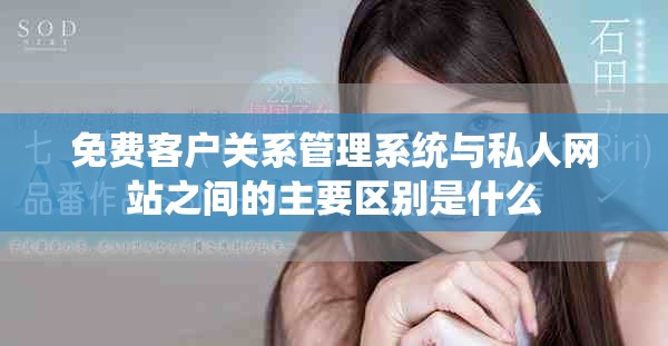 免费客户关系管理系统与私人网站之间的主要区别是什么