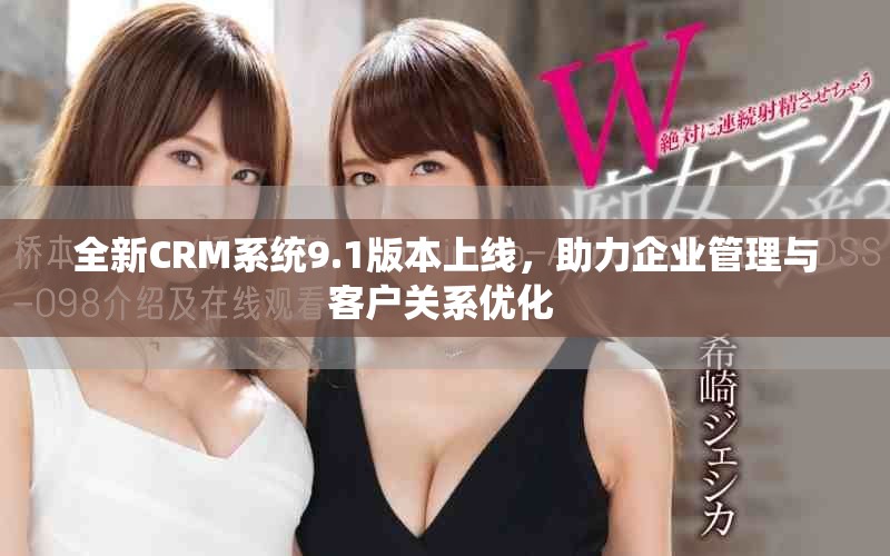 全新CRM系统9.1版本上线，助力企业管理与客户关系优化 