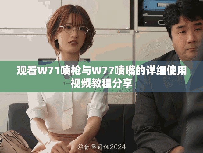 观看W71喷枪与W77喷嘴的详细使用视频教程分享