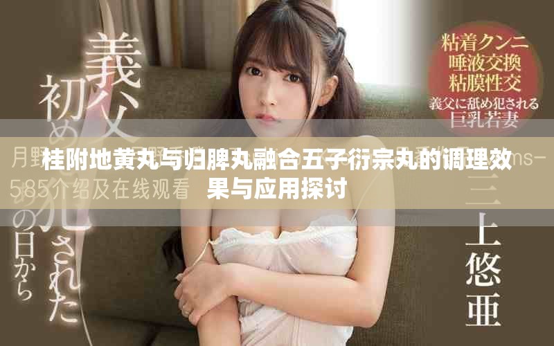 桂附地黄丸与归脾丸融合五子衍宗丸的调理效果与应用探讨