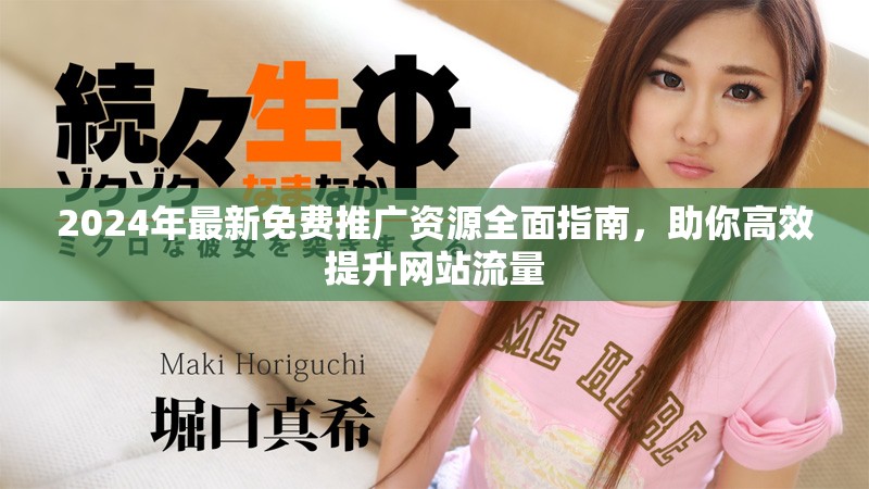 2024年最新免费推广资源全面指南，助你高效提升网站流量