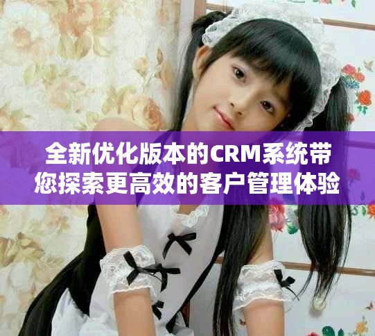 全新优化版本的CRM系统带您探索更高效的客户管理体验