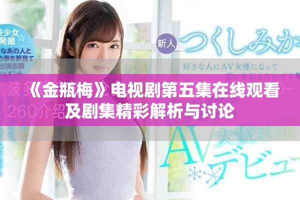 《金瓶梅》电视剧第五集在线观看及剧集精彩解析与讨论