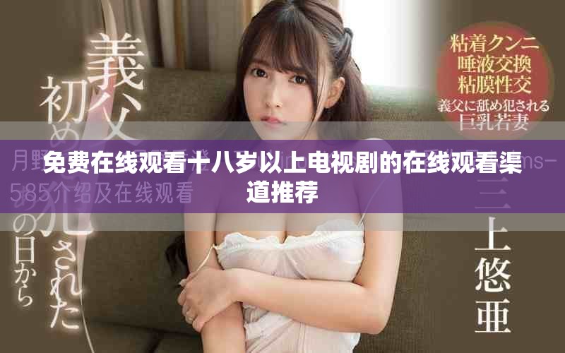 免费在线观看十八岁以上电视剧的在线观看渠道推荐