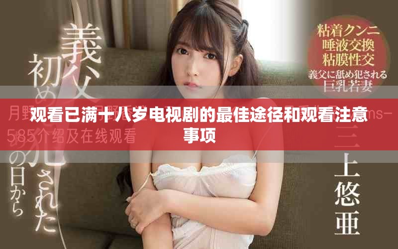 观看已满十八岁电视剧的最佳途径和观看注意事项