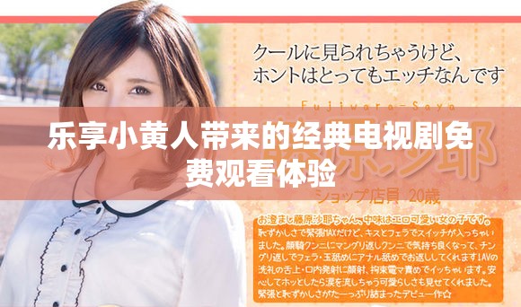 乐享小黄人带来的经典电视剧免费观看体验