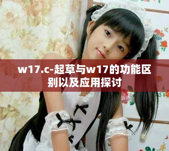 w17.c-起草与w17的功能区别以及应用探讨