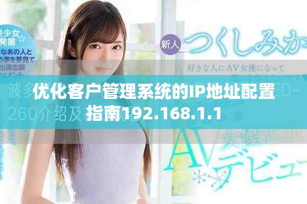 优化客户管理系统的IP地址配置指南192.168.1.1