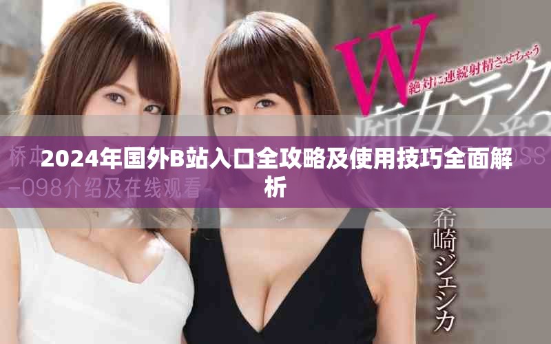 2024年国外B站入口全攻略及使用技巧全面解析
