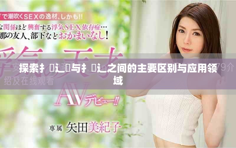 探索扌喿辶畑与扌喿辶之间的主要区别与应用领域