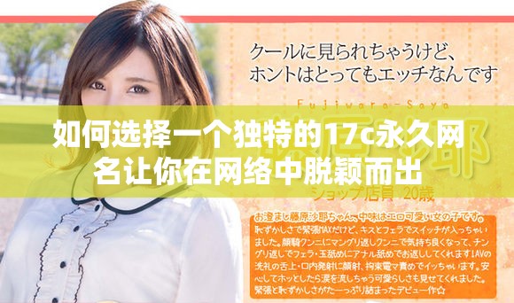 如何选择一个独特的17c永久网名让你在网络中脱颖而出