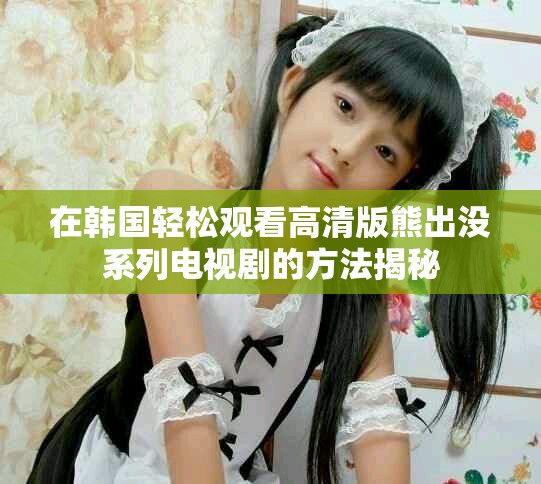 在韩国轻松观看高清版熊出没系列电视剧的方法揭秘