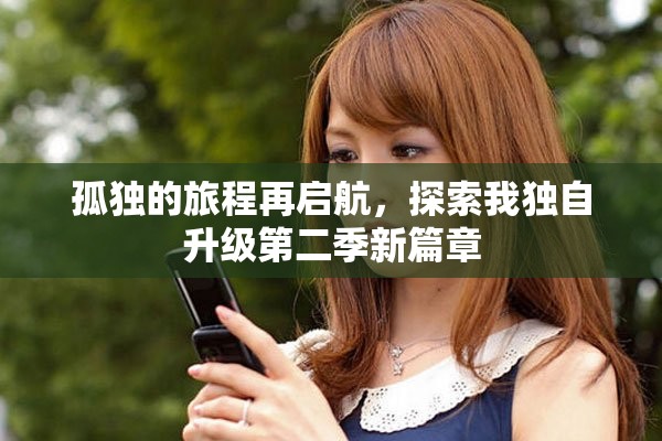 孤独的旅程再启航，探索我独自升级第二季新篇章