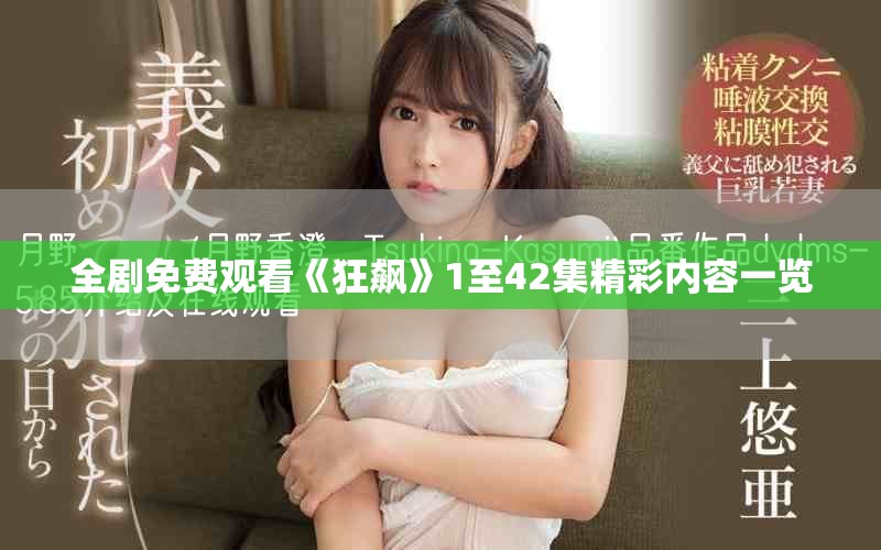 全剧免费观看《狂飙》1至42集精彩内容一览